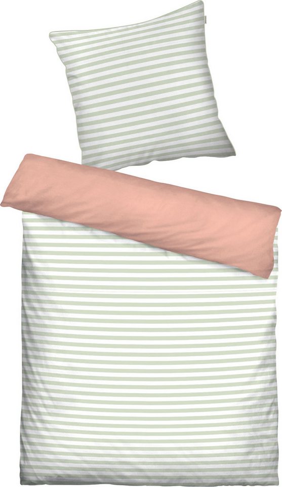 TOM TAILOR Bettwäsche Wendebettwäsche, Perkal, Streifen von TOM TAILOR