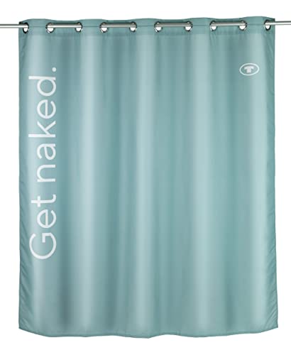 TOM TAILOR Duschvorhang Get Naked Sage bei 30 °C waschbar Grün von TOM TAILOR