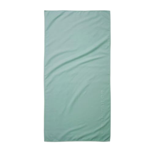 TOM TAILOR Fitnesstuch, 50x100 cm, 80% Polyester, 20% Polyamid/ Microfaser, mit feiner Kettelnaht und Logoprägung, SPORTS TOWEL Türkis (Fresh Sage) von TOM TAILOR