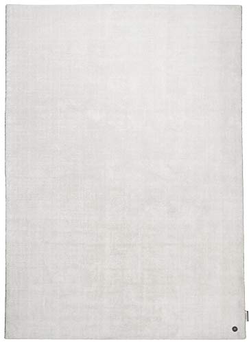 Glanzteppich mit Vintage Effekt | Seidenglanz | Handgearbeitet | 140 x 200 cm; Farbe: Weiß | Tom Tailor - Shine von TOM TAILOR