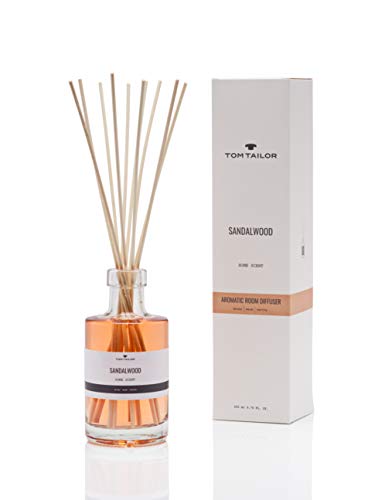 TOM TAILOR - Home Scents - Aromatic Room Diffuser - Sandalwood - langanhaltende Natürliche Raumdüfte mit ätherischen Ölen von TOM TAILOR