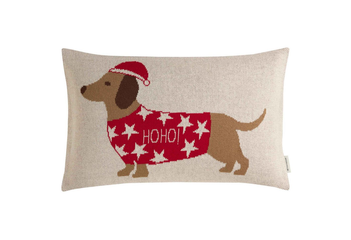 TOM TAILOR Kissenhülle WEIHNACHTSKISSEN Zierkissenhülle, (0 Stück), 30 x 50 cm in Natur von TOM TAILOR
