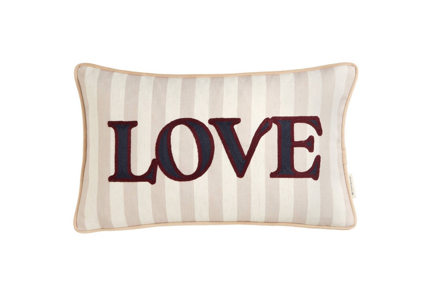 TOM TAILOR Kissenhülle WEIHNACHTSKISSEN Zierkissenhülle, (1 Stück), 30 x 50 cm in Bunt von TOM TAILOR