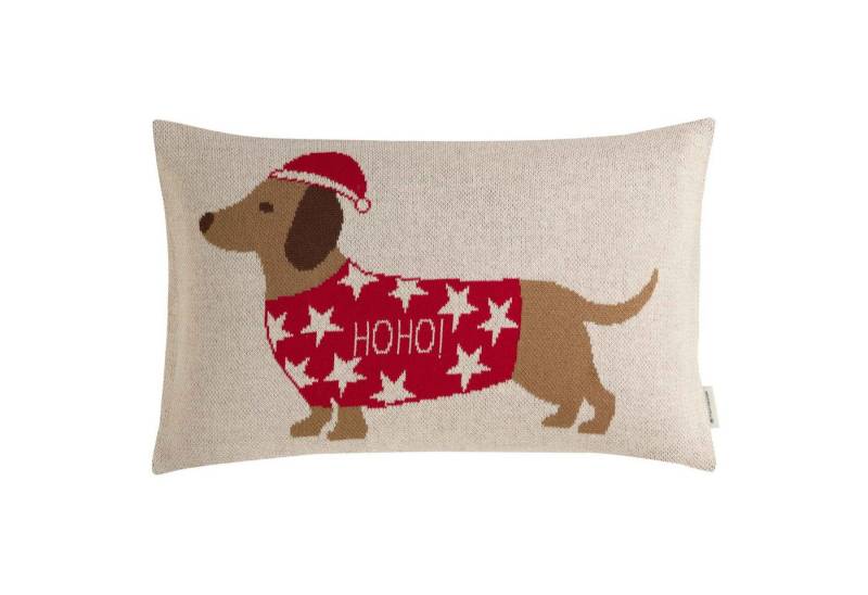 TOM TAILOR Kissenhülle WEIHNACHTSKISSEN Zierkissenhülle, (1 Stück), 30 x 50 cm in Natur von TOM TAILOR
