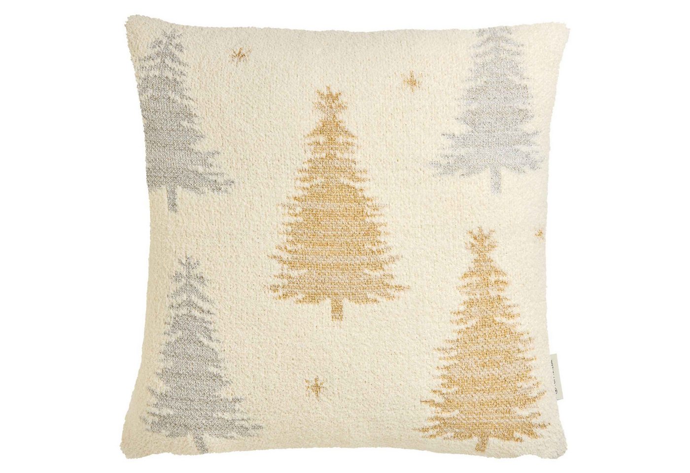 TOM TAILOR Kissenhülle WEIHNACHTSKISSEN Zierkissenhülle, (1 Stück), 45 x 45 cm in Beige von TOM TAILOR
