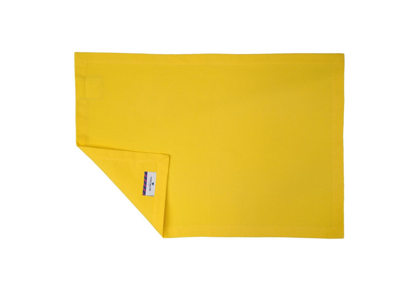 TOM TAILOR Platzset DOVE Tisch Set, (Spar-Set, 6-St), 35 x 50 cm in Zitrone von TOM TAILOR