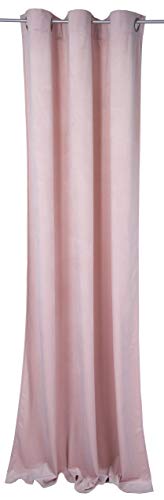 TOM TAILOR T-French Velvet Ösenschal, Polyester, Rosé, 135 x 245 cm von TOM TAILOR