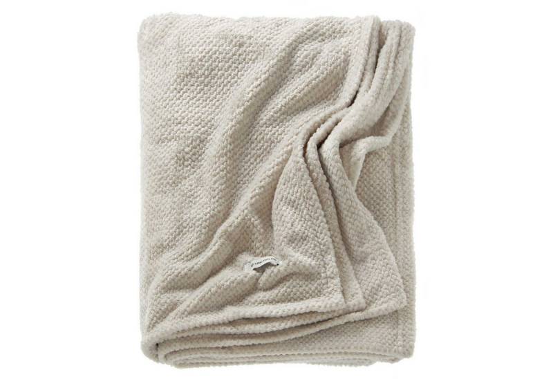TOM TAILOR Tagesdecke STRUCTURE Tagesdecke, 220 x 240 cm in Silber von TOM TAILOR