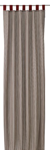 Tom Tailor 575022 Schlaufenschal T-Fine Stripes 140 x 255 cm, dunkelrot von TOM TAILOR