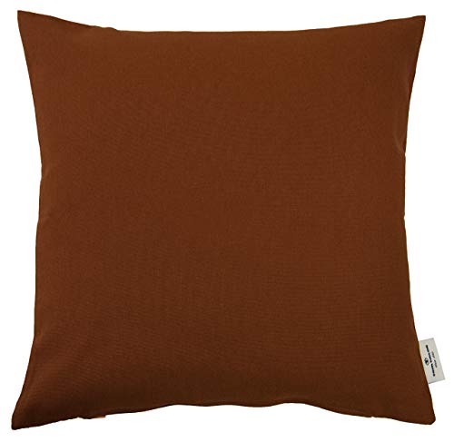 Tom Tailor 580727 Kissenbezug ohne Füllung T-Dove 50 x 50 cm, Dunkelbraun von TOM TAILOR