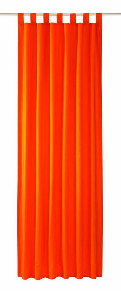 Vorhang Tom Tailor Dove orange Schlaufenschal 140x255cm, TOM TAILOR von TOM TAILOR