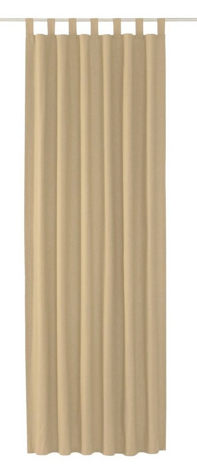 Vorhang Tom Tailor Dove creme Schlaufenschal 140x255cm, TOM TAILOR von TOM TAILOR