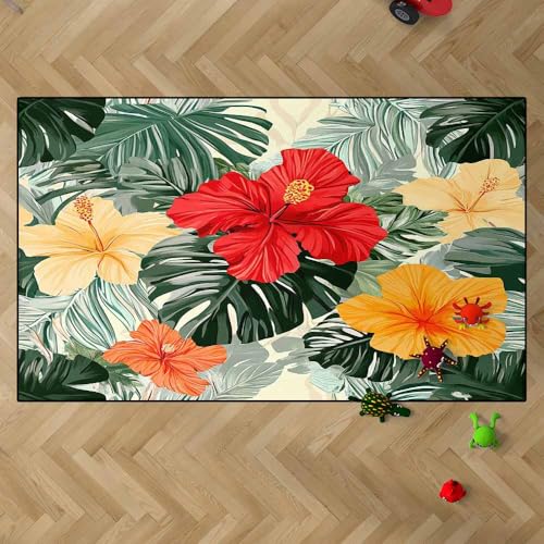 TOMWISH Waschbarer Teppich, 7,6 x 12,7 cm, rutschfest, für Vorder- und Hintertür, Grün / Rot TOMWISH Waschbarer Teppich, 7,6 x 12,7 cm, rutschfest, für Vorder- und Hintertür, Grün / Rot von TOMWISH