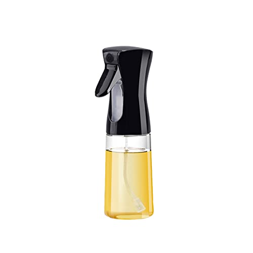 TOMYEUS Ölsprüher Ölspray für die Küche öl Spray 220 ml öl Sprüher Salat Öilspender Kochspray Airfryer Sprühflasche,Black von TOMYEUS