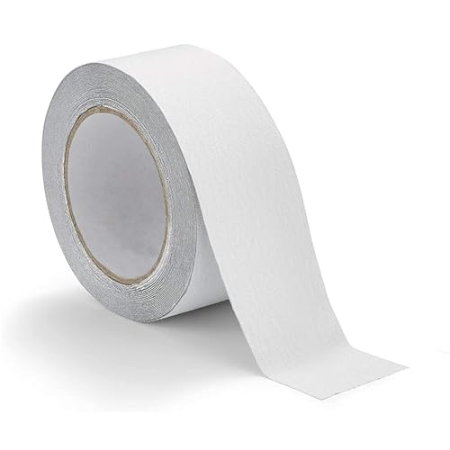 TONAUP Antirutsch Klebeband, 5cm x 5m Anti Rutsch Band Selbstklebend für den Innen- und Außenbereich, Wasserdicht Antirutsch Treppenstufen für Treppe Leiter Bad, Transparent TONAUP Antirutsch Klebeband, 5cm x 5m Anti Rutsch Band Selbstklebend für den Innen- und Außenbereich, Wasserdicht Antirutsch Treppenstufen für Treppe Leiter Bad, Transparent von TONAUP