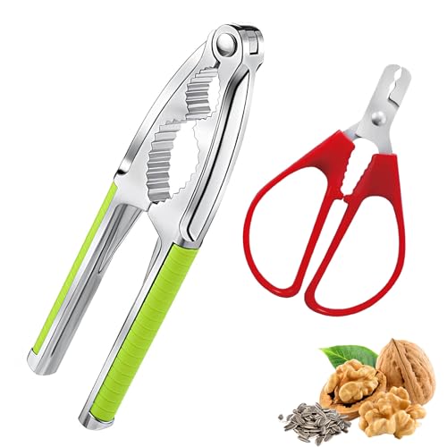 TONAUP Nussknacker, Nussknacker Walnüsse mit Rutschfestem Griff, Nussknacker Haselnüsse aus Zinklegierung, Nuss Knacker Multifunktionale Haselnussknacker für alle Arten von Nüssen/Hummercracker TONAUP Nussknacker, Nussknacker Walnüsse mit Rutschfestem Griff, Nussknacker Haselnüsse aus Zinklegierung, Nuss Knacker Multifunktionale Haselnussknacker für alle Arten von Nüssen/Hummercracker von TONAUP