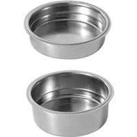 2 stücke 51mm Edelstahl Kaffee Maschinen Druck Filter Pulver Korb Boden Filter Kaffee Filter Halter von TONCHEAN