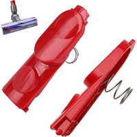 2er-Pack Federclip-Verriegelungsknöpfe für V6/V7/V8/V10/V11/V15 Staubsaugerteile und -ersatzteile, einfache Installation 2er-Pack Federclip-Verriegelungsknöpfe für V6/V7/V8/V10/V11/V15 Staubsaugerteile und -ersatzteile, einfache Installation von TONCHEAN