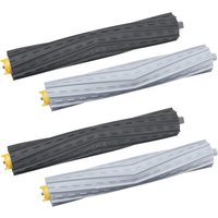 2er-Pack Gummibürsten-Set für Roboterstaubsauger der Serien iRobot 800 und 900, Ersatz-Rollenbürste für Roomba 850 860 861 866 870 880 890 960 980 von TONCHEAN