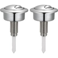 2er-Set Siamp Dual Flush Buttons für Optima 49 Twyford Vitra WC-Spülkasten Dual Flush Button von TONCHEAN