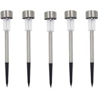 5er Set Solar led Gartenleuchten zum Bepflanzen von TONCHEAN