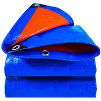 Abdeckplane - Blau/Orange - Hitzebeständig - 2 x 4 m Abdeckplane - Blau/Orange - Hitzebeständig - 2 x 4 m von TONCHEAN