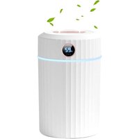 Aromadiffusor, 2 l Ultraschall-Luftbefeuchter mit 7-Farben-LED, Dampf-Aromadiffusor mit Doppeldüse von TONCHEAN
