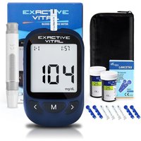 Tonchean - Blutzuckermessgerät-Set (mg/dl), Blutzuckermessgerät-Set mit 50 Blutzuckerteststreifen und 50 Lanzetten von TONCHEAN