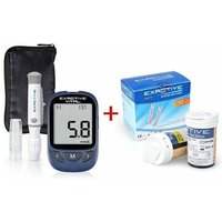 Tonchean - Blutzuckertest-Kit, Diabetes-Blutzuckermessgerät mit 50 Teststreifen Tonchean - Blutzuckertest-Kit, Diabetes-Blutzuckermessgerät mit 50 Teststreifen von TONCHEAN