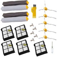 Ersatzteile für iRobot Roomba 980 960 900 880 870 860 800 Roboterstaubsauger (5 Seitenbürsten, 5 Schrauben, 5 Filter, 2 Sets Ersatzteile für iRobot Roomba 980 960 900 880 870 860 800 Roboterstaubsauger (5 Seitenbürsten, 5 Schrauben, 5 Filter, 2 Sets von TONCHEAN