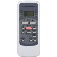 Fernbedienung für Klimaanlagen der Serie R51 R51/E R51/CE R51M/CE R51D/E R51M/BGE R51M/BGE, integrierte Uhr und Ein-/Aus-Timer Fernbedienung für Klimaanlagen der Serie R51 R51/E R51/CE R51M/CE R51D/E R51M/BGE R51M/BGE, integrierte Uhr und Ein-/Aus-Timer von TONCHEAN