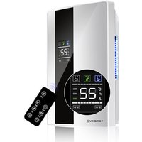 Luftentfeuchter 600 ml/Tag, leiser elektrischer Luftentfeuchter mit 2500-ml-Tank, kontinuierliche Entleerung, 24-Stunden-Ferntimer, Entfeuchtung von von TONCHEAN