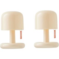 Tonchean - Mini-Schreibtischlampe, 2er-Pack Sonnenuntergangs-Nachtlicht, USB-Aufladung, Pilz-LED-Nachtlicht, Heimdekoration für Bar, Schlafzimmer Tonchean - Mini-Schreibtischlampe, 2er-Pack Sonnenuntergangs-Nachtlicht, USB-Aufladung, Pilz-LED-Nachtlicht, Heimdekoration für Bar, Schlafzimmer von TONCHEAN