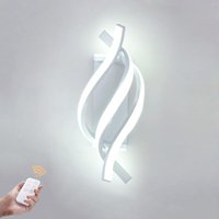 Moderne LED Spiral Wandleuchte Innen Aluminium Design Schlafzimmer Lampe Warmweißes Licht Moderne LED Spiral Wandleuchte Innen Aluminium Design Schlafzimmer Lampe Warmweißes Licht von TONCHEAN
