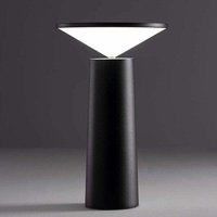 Moderne Tischlampe – Kabelloser dimmbarer Touch-Schalter – 360° verstellbar – USB wiederaufladbar – Schreibtischlampe für das Home Office – Schwarz Moderne Tischlampe – Kabelloser dimmbarer Touch-Schalter – 360° verstellbar – USB wiederaufladbar – Schreibtischlampe für das Home Office – Schwarz von TONCHEAN
