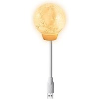 Mondlichter fürs Schlafzimmer, Mondlampe Mondförmiges LED-Nachtlicht, USB-betrieben, Sprachsteuerung mit Timer Schlafzimmerdekoration, dimmbare, Mondlichter fürs Schlafzimmer, Mondlampe Mondförmiges LED-Nachtlicht, USB-betrieben, Sprachsteuerung mit Timer Schlafzimmerdekoration, dimmbare, von TONCHEAN