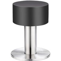 Selbstklebende Türstopper aus Edelstahl, Türstopper mit stoßfestem Gummi zur Wand- oder Bodenmontage mit doppelseitigem 3M-Klebeband (80 mm) von TONCHEAN