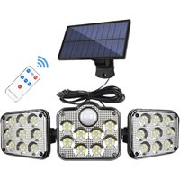 Solarleuchten für den Außenbereich, 138 LED-Bewegungsmelderleuchten mit 3 Modi – IP65 wasserdichte Solarleuchten von TONCHEAN