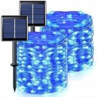 2er-Pack Solar-Lichterketten für den Außenbereich, Solar-Lichterkette mit Kupferdraht für dekorative Beleuchtung im Garten, Terrasse und Zuhause, 10 2er-Pack Solar-Lichterketten für den Außenbereich, Solar-Lichterkette mit Kupferdraht für dekorative Beleuchtung im Garten, Terrasse und Zuhause, 10 von TONCHEAN