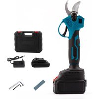 Akku-Gartenschere, professionelle kabellose elektrische Gartenschere mit 7500 mAh Akku, max. Schnittdurchmesser 30 mm, elektrische Gartenschere von TONCHEAN