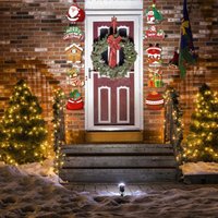 Andere Weihnachtsdekoration, 10er-Pack langlebige Weihnachtsdekorationen zum Aufhängen an der Tür, verleihen Sie Ihrem Zuhause festlichen Charme mit von TONCHEAN