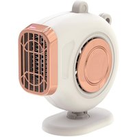 Tonchean - Automatischer Becherheizer, Heißluftgebläse, elektrischer Ventilator, Scheibenentfroster, drehbarer und klappbarer Entfroster, tragbar von TONCHEAN