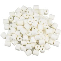 Tonchean - Keramikringe für Aquarium-Filtermedien, Bio-Keramik-Filtermedien für Teiche, Fischtanks, 12 mm, 2500 g von TONCHEAN