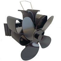 Tonchean - Magnetischer Kaminventilator, 4-Blatt-Kaminventilator, leiser Ofenventilator für Holz-/Kamin-/Gas-/Holzscheit-/Pelletofen Tonchean - Magnetischer Kaminventilator, 4-Blatt-Kaminventilator, leiser Ofenventilator für Holz-/Kamin-/Gas-/Holzscheit-/Pelletofen von TONCHEAN