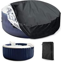 Schutzhülle für Pool oder Spa, runde Solar-Spa-Abdeckung, runde SPA-Abdeckung für den Außenbereich, wasserdicht, staubdicht und UV-Schutz (Größe: 210 Schutzhülle für Pool oder Spa, runde Solar-Spa-Abdeckung, runde SPA-Abdeckung für den Außenbereich, wasserdicht, staubdicht und UV-Schutz (Größe: 210 von TONCHEAN