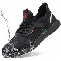 Sicherheitsschuhe, Herren Damen Sicherheitsschuhe Arbeitsschuhe Stahlkappe Ultraleichter und Unverwüstlicher Schutz Atmungsaktiv Unisex Sicherheitsschuhe, Herren Damen Sicherheitsschuhe Arbeitsschuhe Stahlkappe Ultraleichter und Unverwüstlicher Schutz Atmungsaktiv Unisex von TONCHEAN