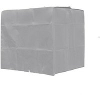 Wassertankabdeckung, 1000L IBC-Tankabdeckung, Wasserbehälter-Schutzhülle, staubdicht, uv- und regenfest, 120 x 100 x 116 cm (Silber) von TONCHEAN