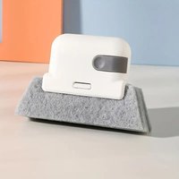 X Mehrzweck-Reinigungsbürste für Tür- und Fensterrillen – leicht zu greifen, wiederverwendbarer Rillenreiniger für Küche, Bad, Wohnzimmer, kein Strom von TONCHEAN