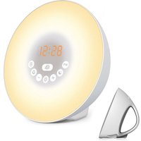 Tonchean - Wake Up Light hf3531/01 – Wecker mit Licht 200 Lux, rot 10,6 x 18,1 x 18,1 cm rot [Energieklasse f] von TONCHEAN