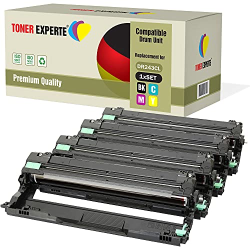 TONER EXPERTE 4er Set Trommeln kompatibel zu DR243CL (18000 Seiten) für Brother DCP-L3510CDW DCP-L3550CDW HL-L3210CW HL-L3230CDW HL-L3270CDW MFC-L3710CW MFC-L3730CDN MFC-L3750CDW MFC-L3770CDW von TONER EXPERTE